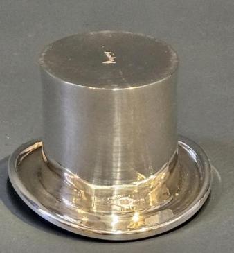 Aspreys Cast Silver Top Hat