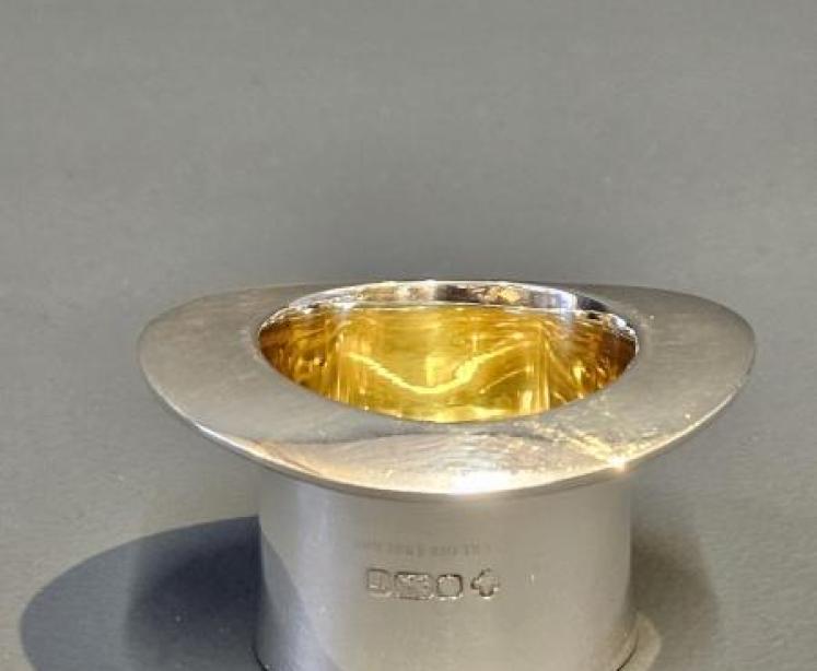 Aspreys Cast Silver Top Hat - Image 2