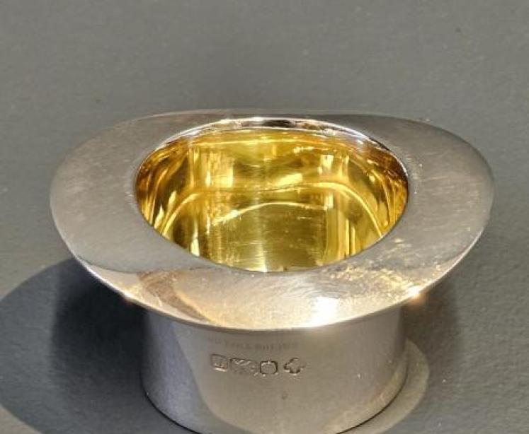 Aspreys Cast Silver Top Hat - Image 3