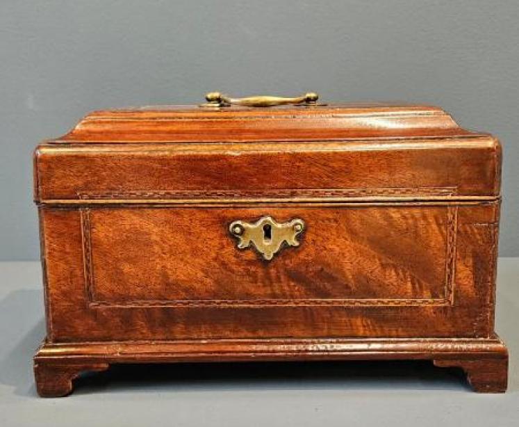 George III Mahogany Box - Image 2