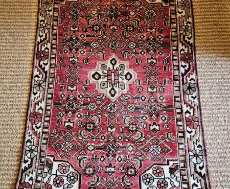 Antique Persian Wool Rug - Image 1