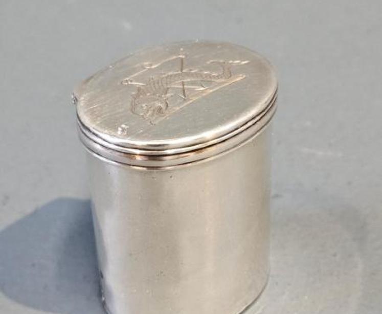 George III Silver Nutmeg Grater - Image 5