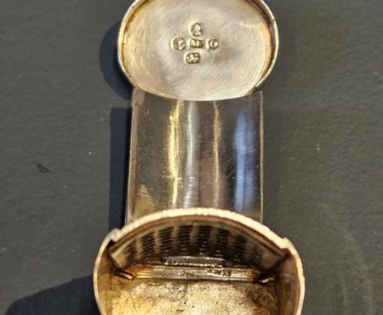 George III Silver Nutmeg Grater - Image 7