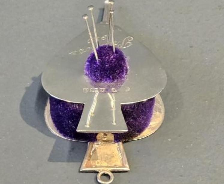 Silver Bellows Pin Cushion - Image 4