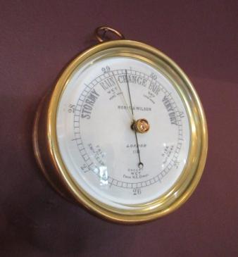 Top Quality Victorian London Marine Barometer