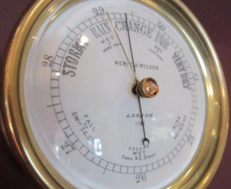 Top Quality Victorian London Marine Barometer - Image 2