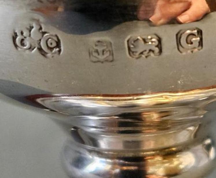 George V Dunlop Silver Golf Hole In One Golf Cup  - Image 4