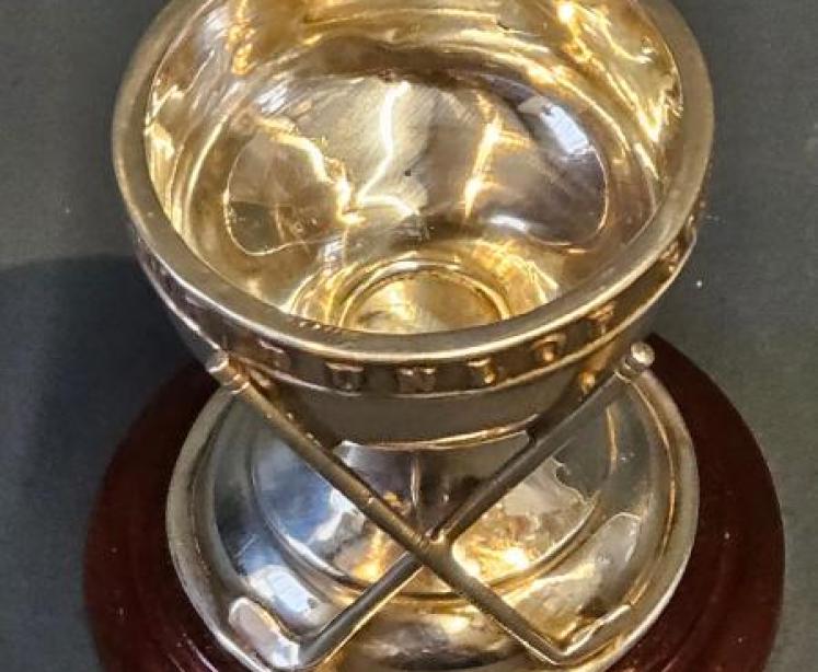 George V Dunlop Silver Golf Hole In One Golf Cup  - Image 6
