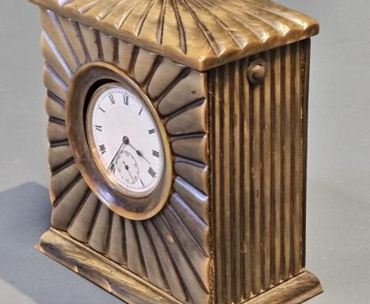 Victorian Horn Pocket Watch Holder - Image 7