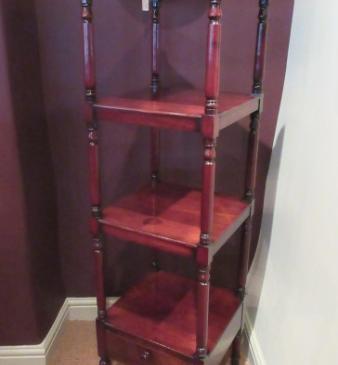 Fine William IV Period Mahogany Four Tier Whatnot