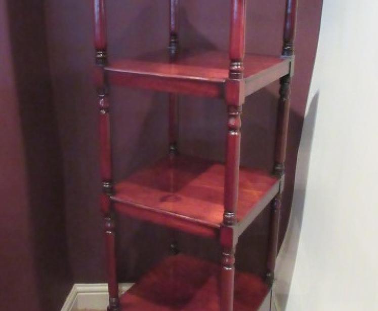 Fine William IV Period Mahogany Four Tier Whatnot - Image 1