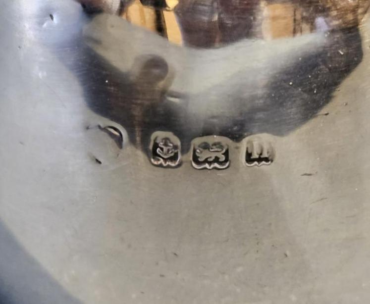 Silver Sauce Pan Ink Well - Image 4