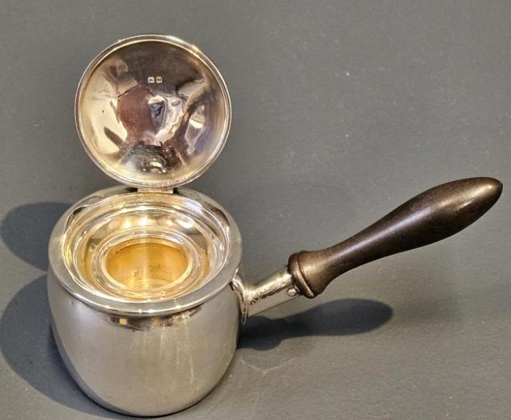 Silver Sauce Pan Ink Well - Image 5