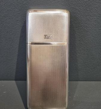 Fine Quality Engine Turned Silver Cigar Case