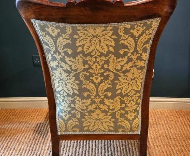William IV Open Arm Chair - Image 4