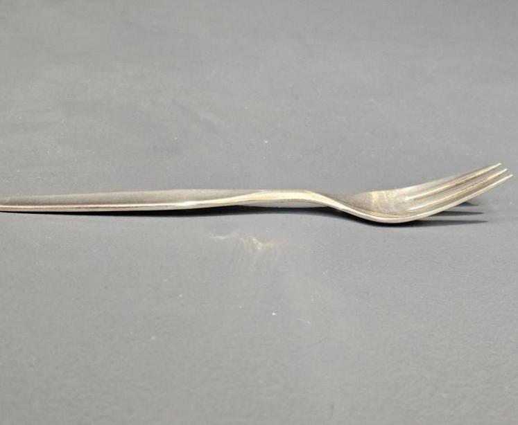 Set of 12 Norwegian Silver Pastry Forks - Image 4