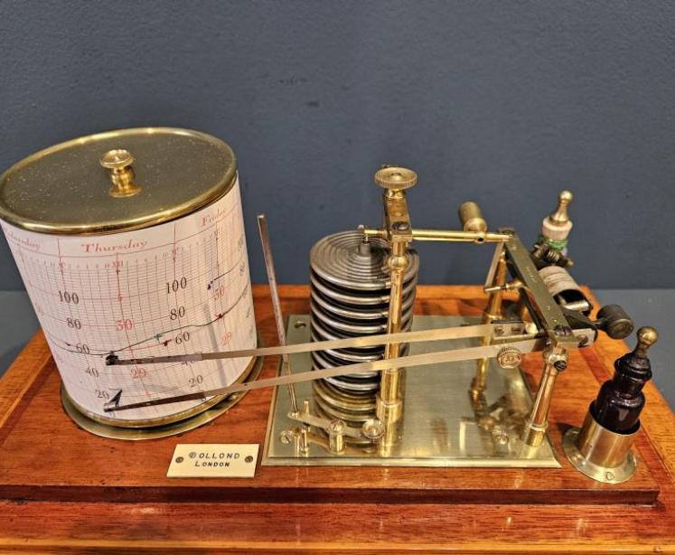 Barograph Thermograph by Dollond - Image 5