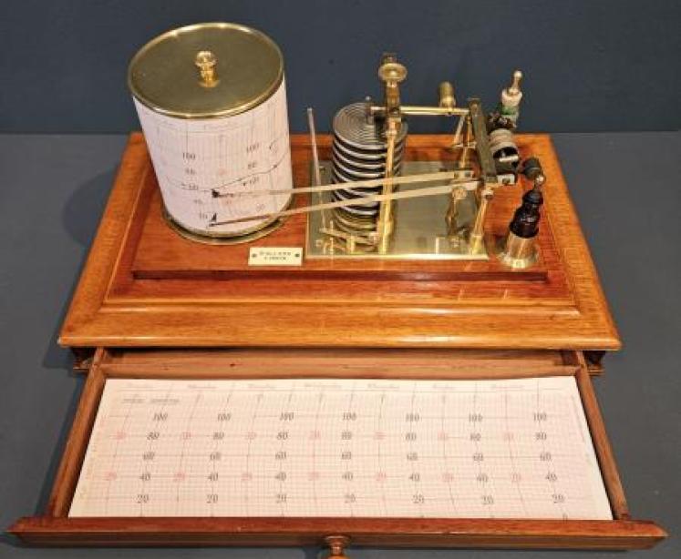 Barograph Thermograph by Dollond - Image 6