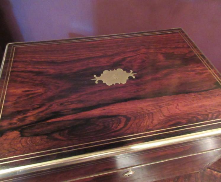 High Quality Mid Victorian Coromandel Jewellery Box - Image 5