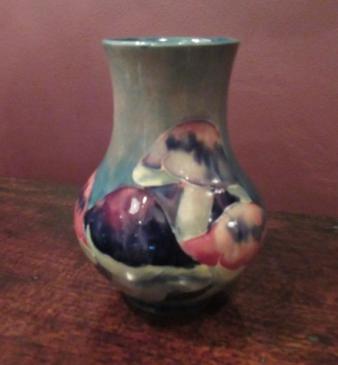 Early Moorcroft Claremont Shaped Vase