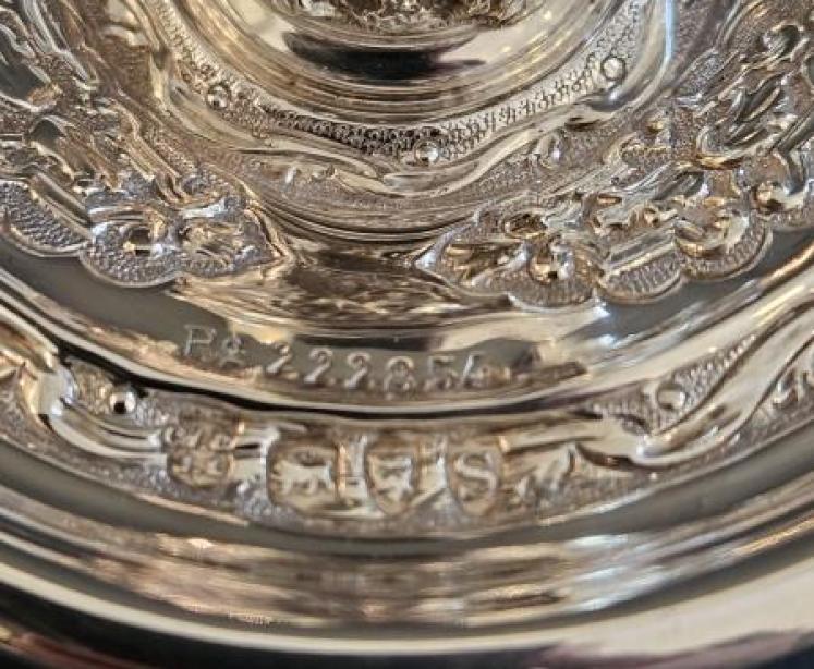 Unusual Victorian Silver Chamber Stick Table Light - Image 2