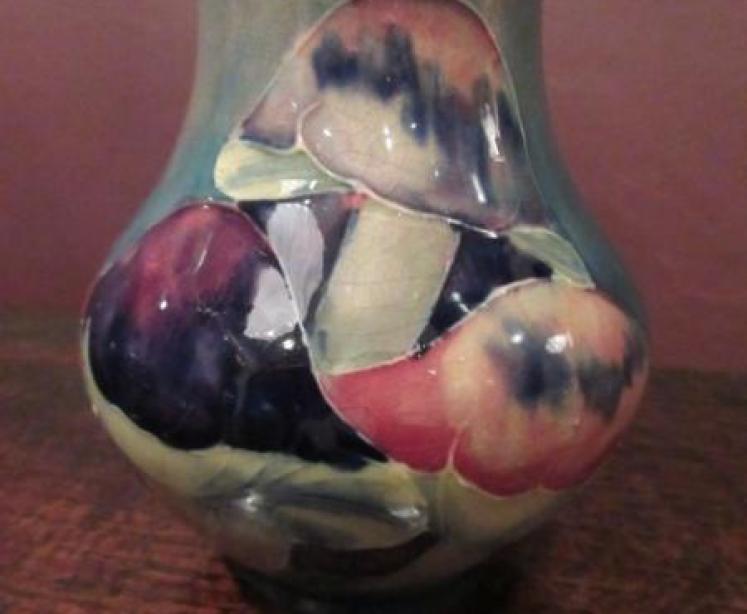 Early Moorcroft Claremont Shaped Vase - Image 2