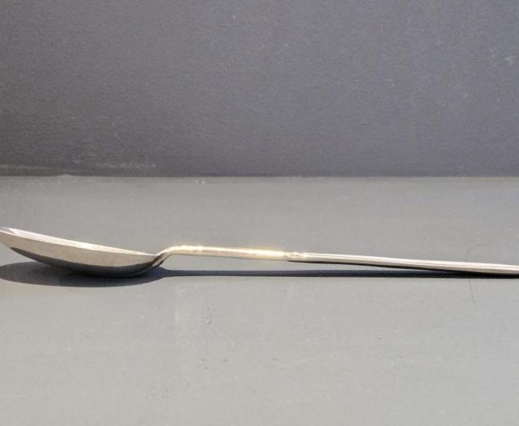 George II Silver Marrow Spoon - Image 6