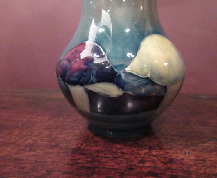Early Moorcroft Claremont Shaped Vase - Image 3
