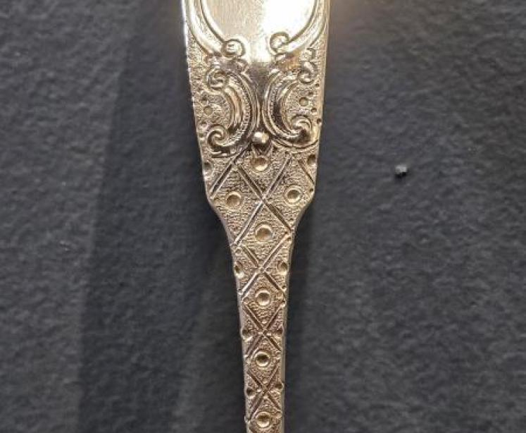 Georgian Edinburgh Silver Strainer  - Image 7