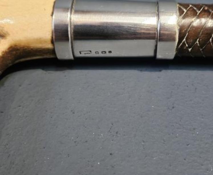 Robson & Cooper Silver Mounted Riding Whip - Image 5