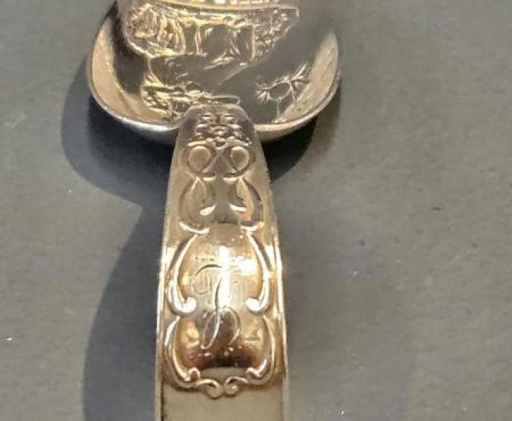 Levi & Salaman Silver Novelty Child's Spoon - Image 5