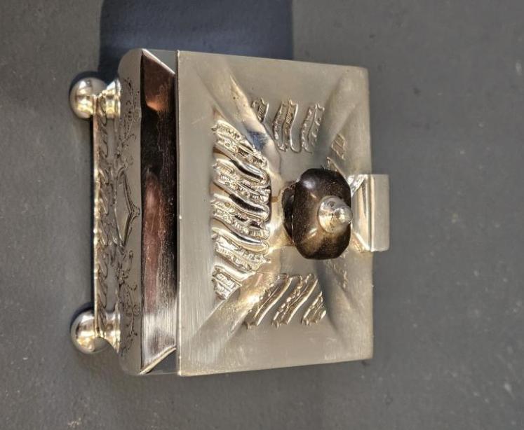 Victorian Silver Tea Caddy  - Image 5