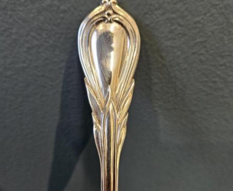 Victorian Elkington Silver Strainer  - Image 5