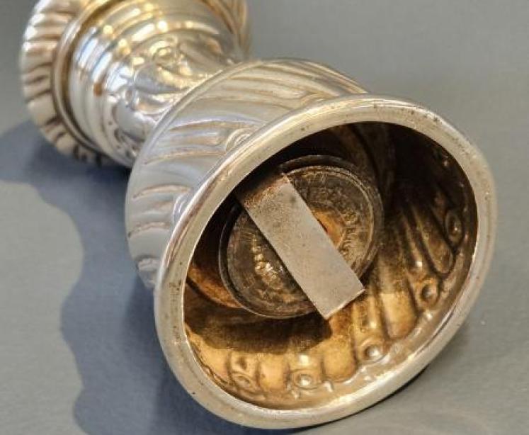 Victorian Silver Pepper Grinder  - Image 2