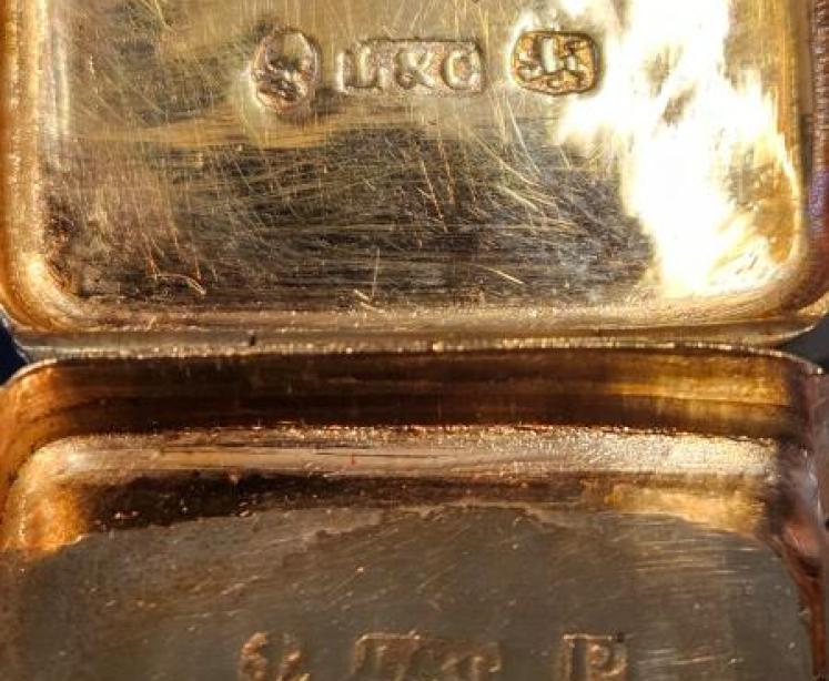 George III Silver Gilt Vinaigrette - Image 6