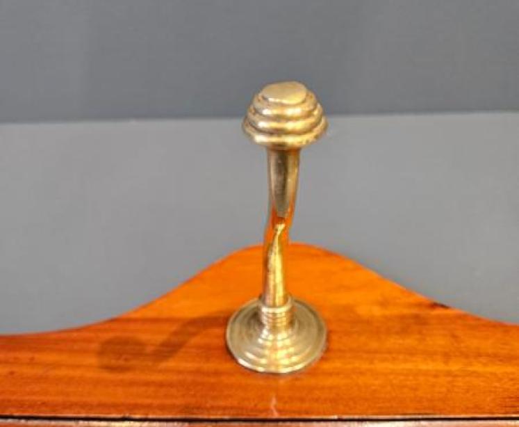 Victorian Walnut Coat and Hat Rack - Image 4