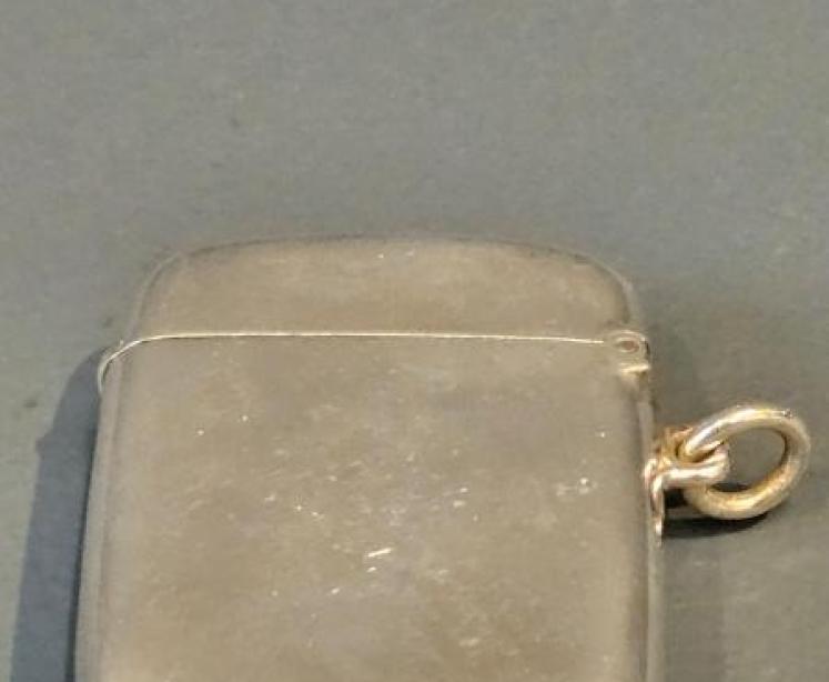 Silver and 9ct Gold Medallion Vesta Case - Image 6