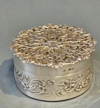 Superb Edwardian Silver Potpourri