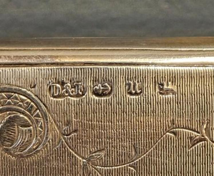 Victorian Silver Card and Stamp Case - Image 6