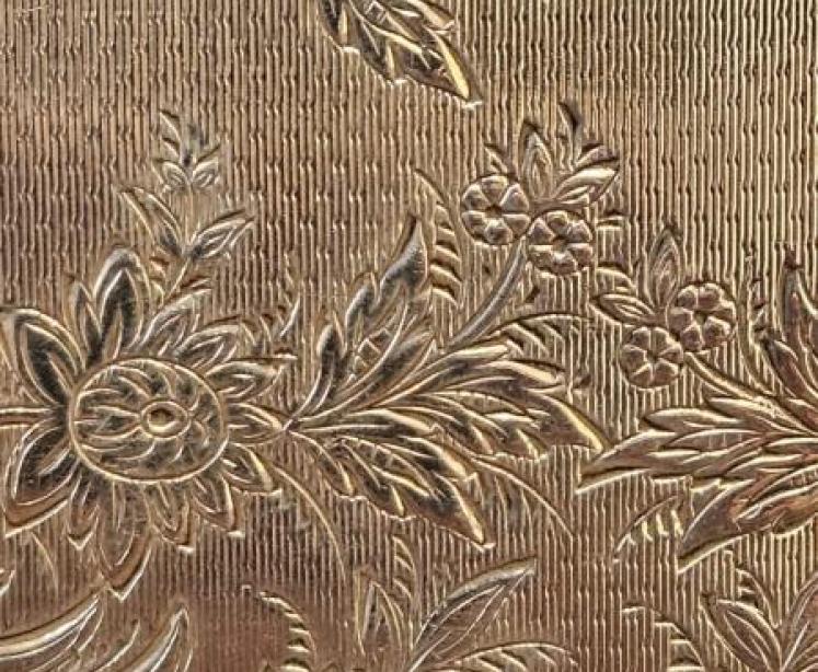 Victorian Silver Card and Stamp Case - Image 7