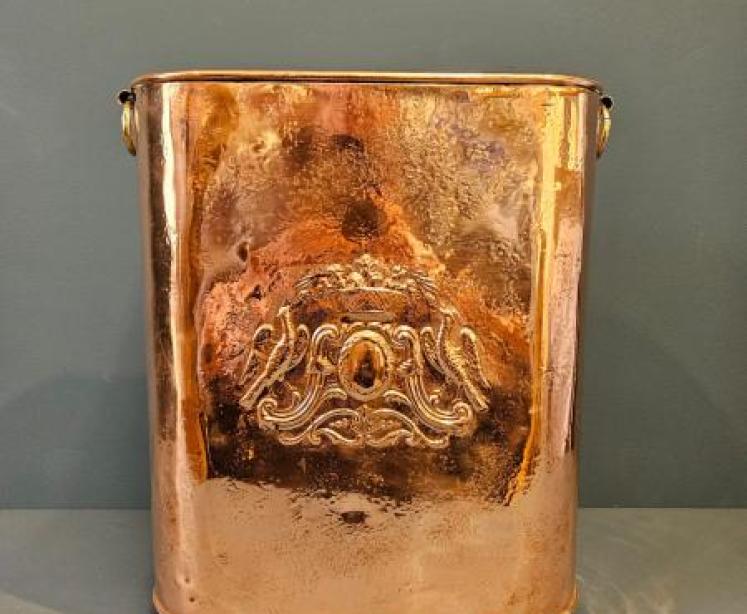 1920s Copper Stick Stand  - Image 4