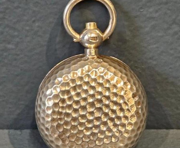 Victorian Planished Silver Sovereign Case - Image 3