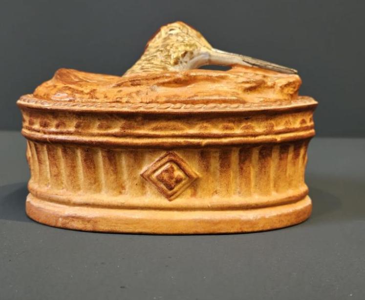 French Trompe l'oeil Woodcock Pâté Terrine - Image 3