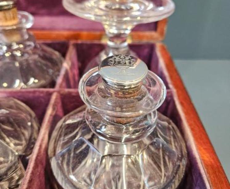 Regency Military Rummer and Decanter Box - Image 2