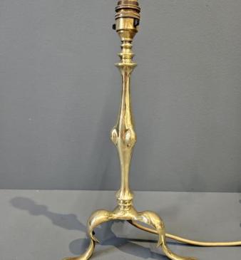 Edwardian Brass Pullman Lamp