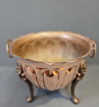 Quality Art Nouveau Copper Planter