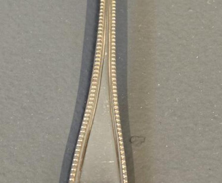 Set of Five Mid Victorian Silver Condiment Spoons - Image 5