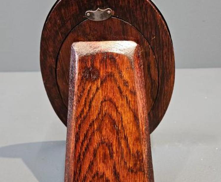 George V Oval Silver Photo Frame - Image 3