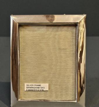 Silver Cushion Moulded Photo Frame