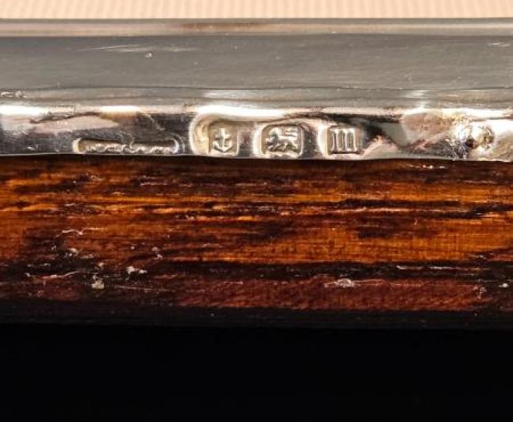 Silver Photo Frame with Decorative Border - Image 5